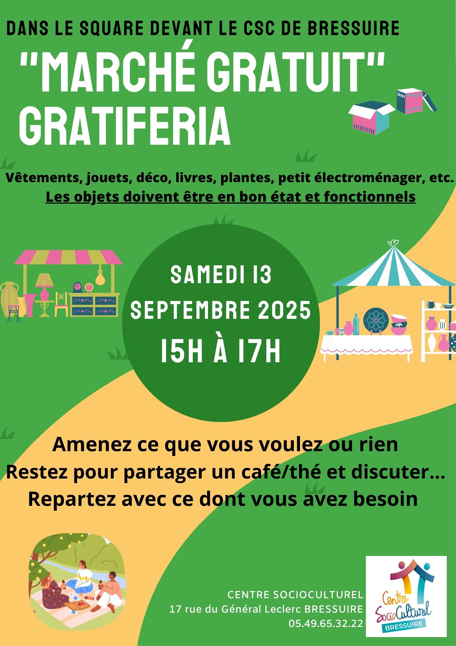 Brocantes et marchés