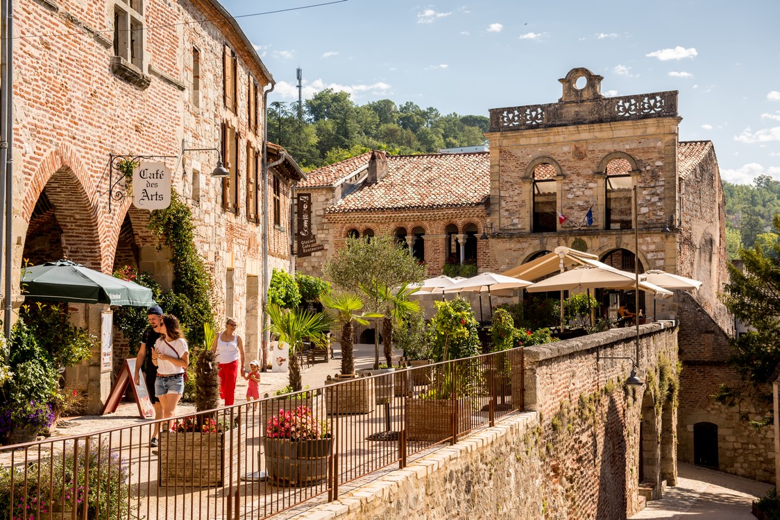 Sur le plateau Saint-Michel - Penne-d'Agenais en écomobilité
