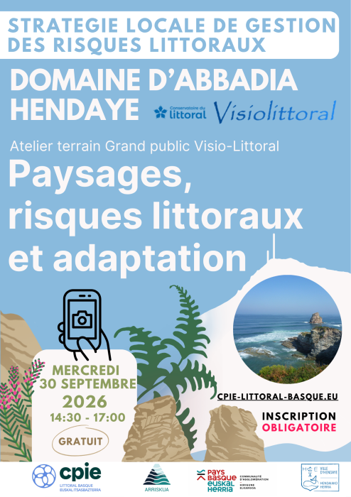 Atelier terrain - Paysages, risques littoraux et adaptation