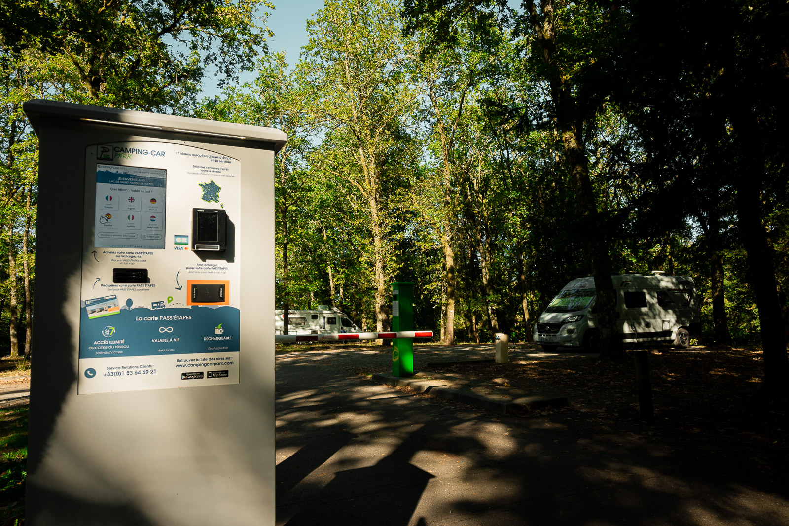 Aire Camping-car Park du Lac de Saint-Pardoux