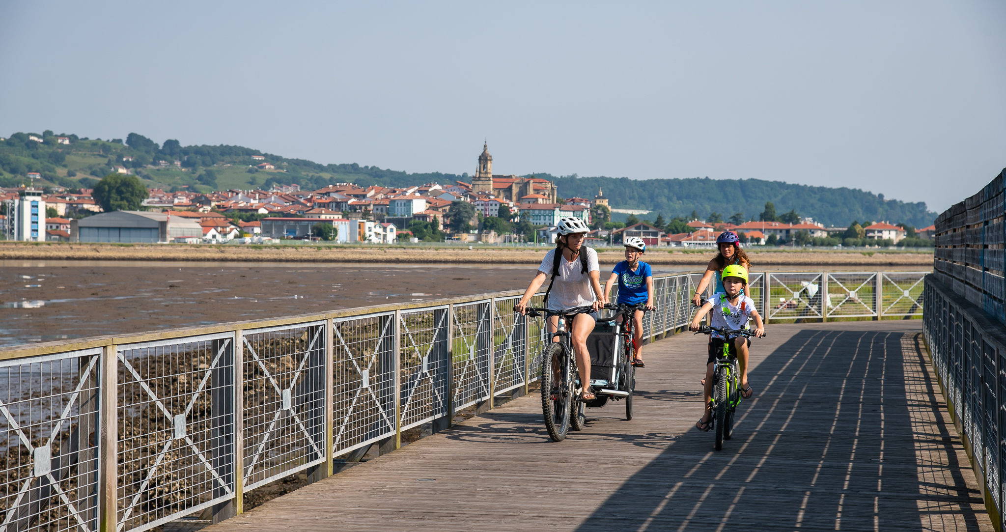 La voie verte d'Hendaye aux 2 Jumeaux