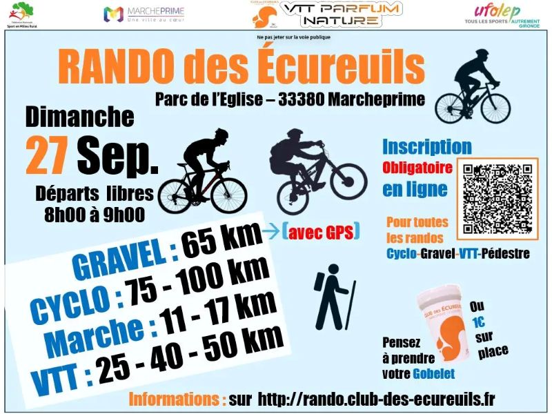 24 ème Randonnée des écureuils