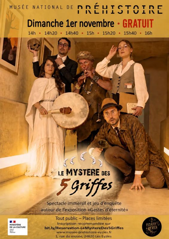 Le mystère des 5 griffes