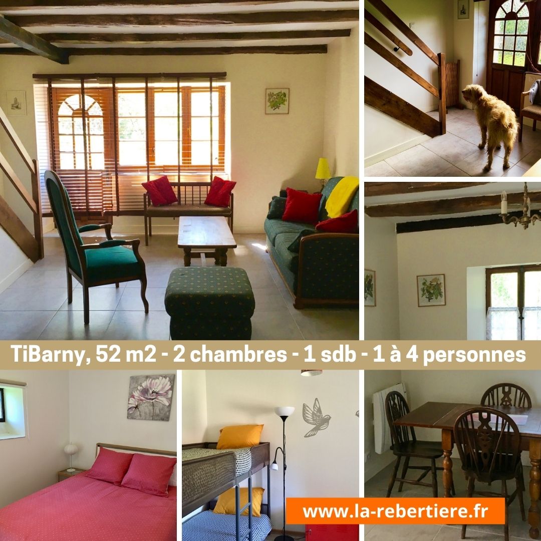 Gîte TiBarny du Parc Canin de la Rebertière