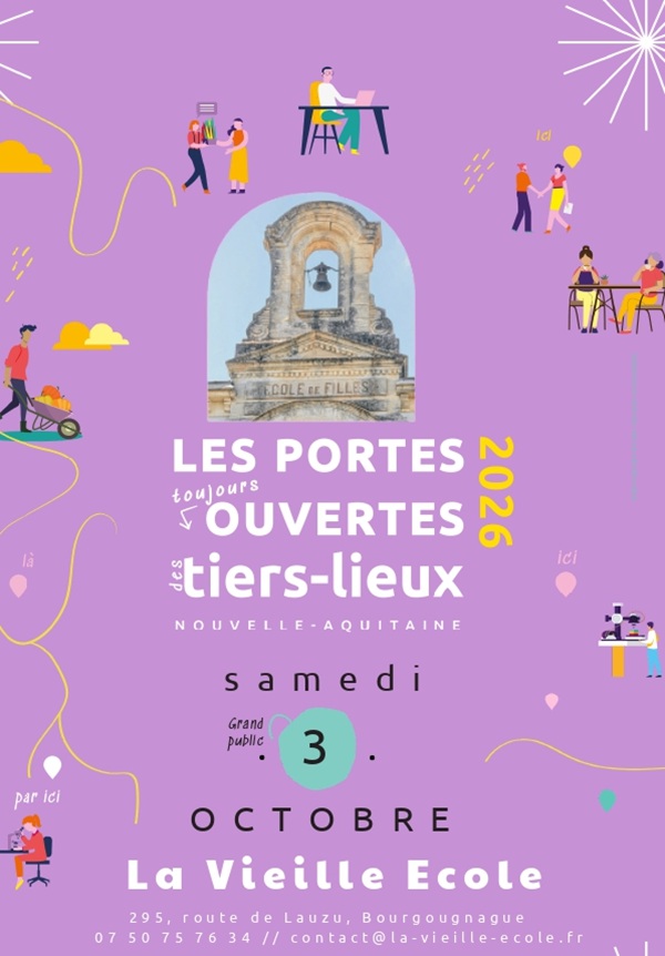Portes ouvertes du Tiers lieux "la Vieille École"