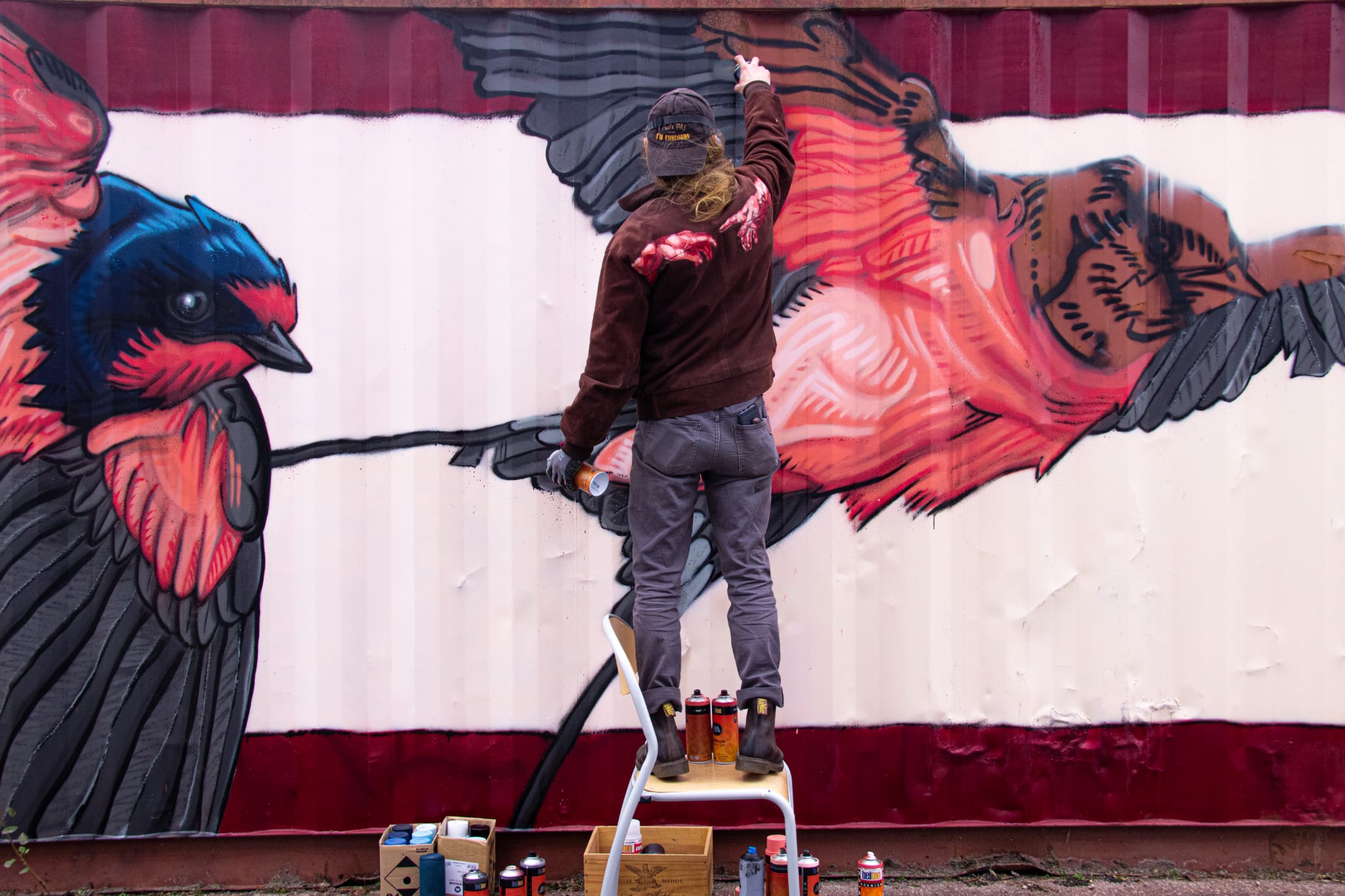 Exposition de graffittis