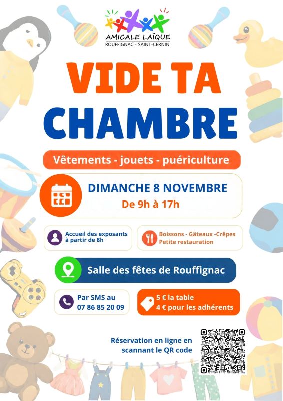 Vide ta chambre — Rouffignac-Saint-Cernin-de-Reilhac