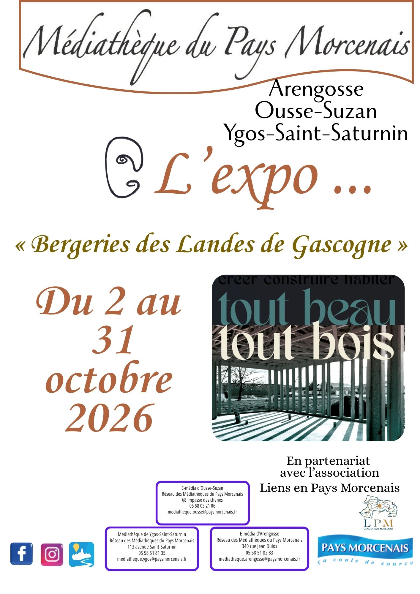 "tout beau tout bois"  - Bergeries des Landes de Gascogne -