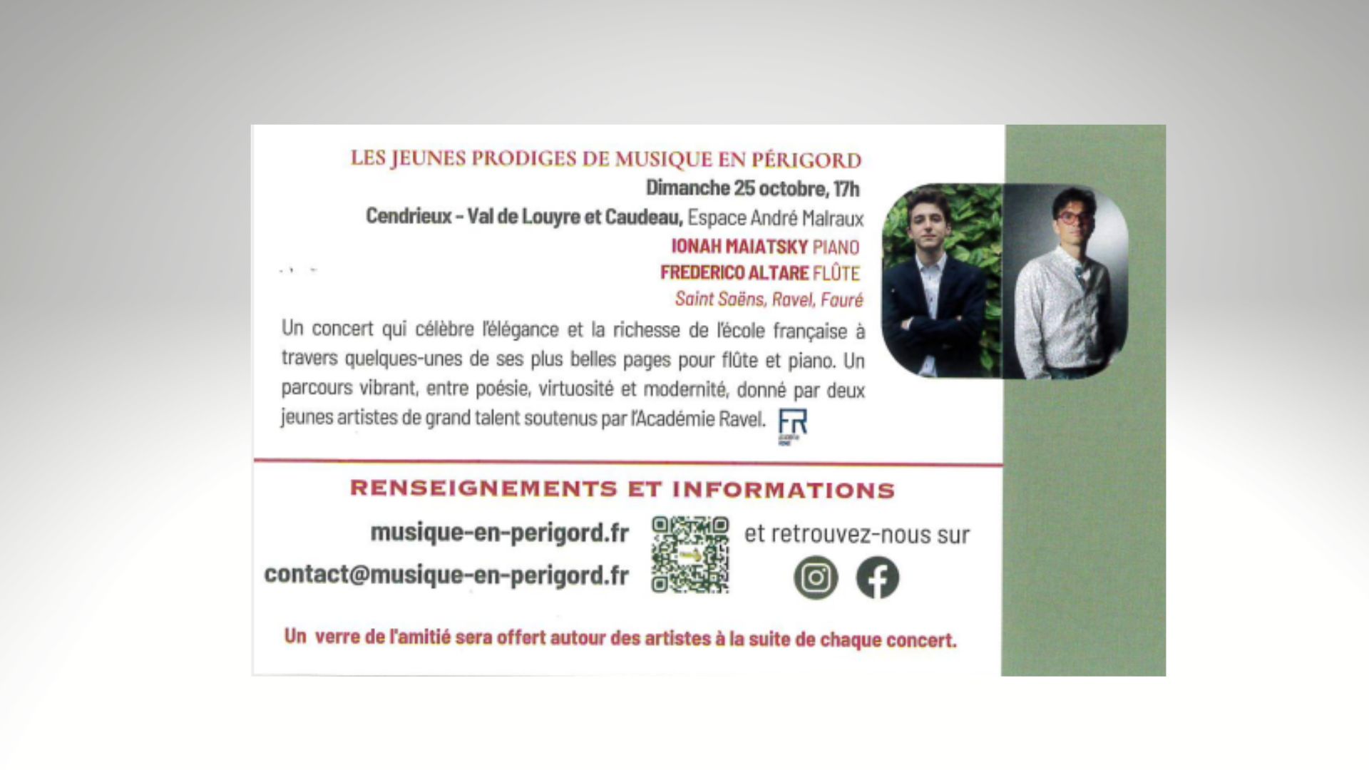 Visuel évènement