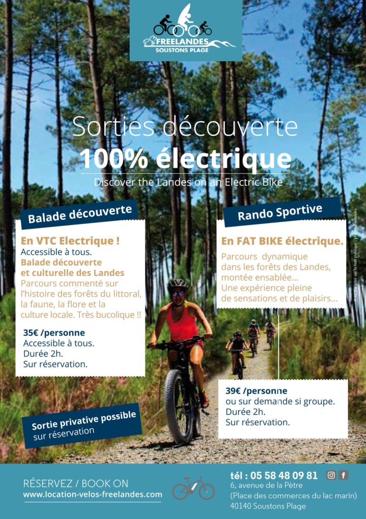 Freelandes / Sortie Découverte 100% Electrique