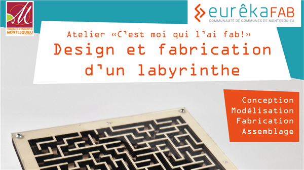 Affiche ou photo : Atelier parents-enfants C'est moi qui l'ai Fab'