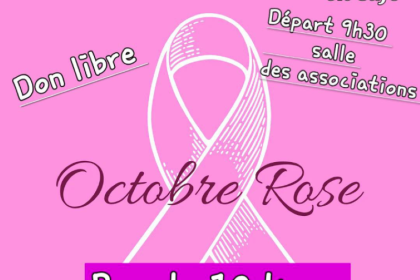 Octobre rose : Rando 10 kms