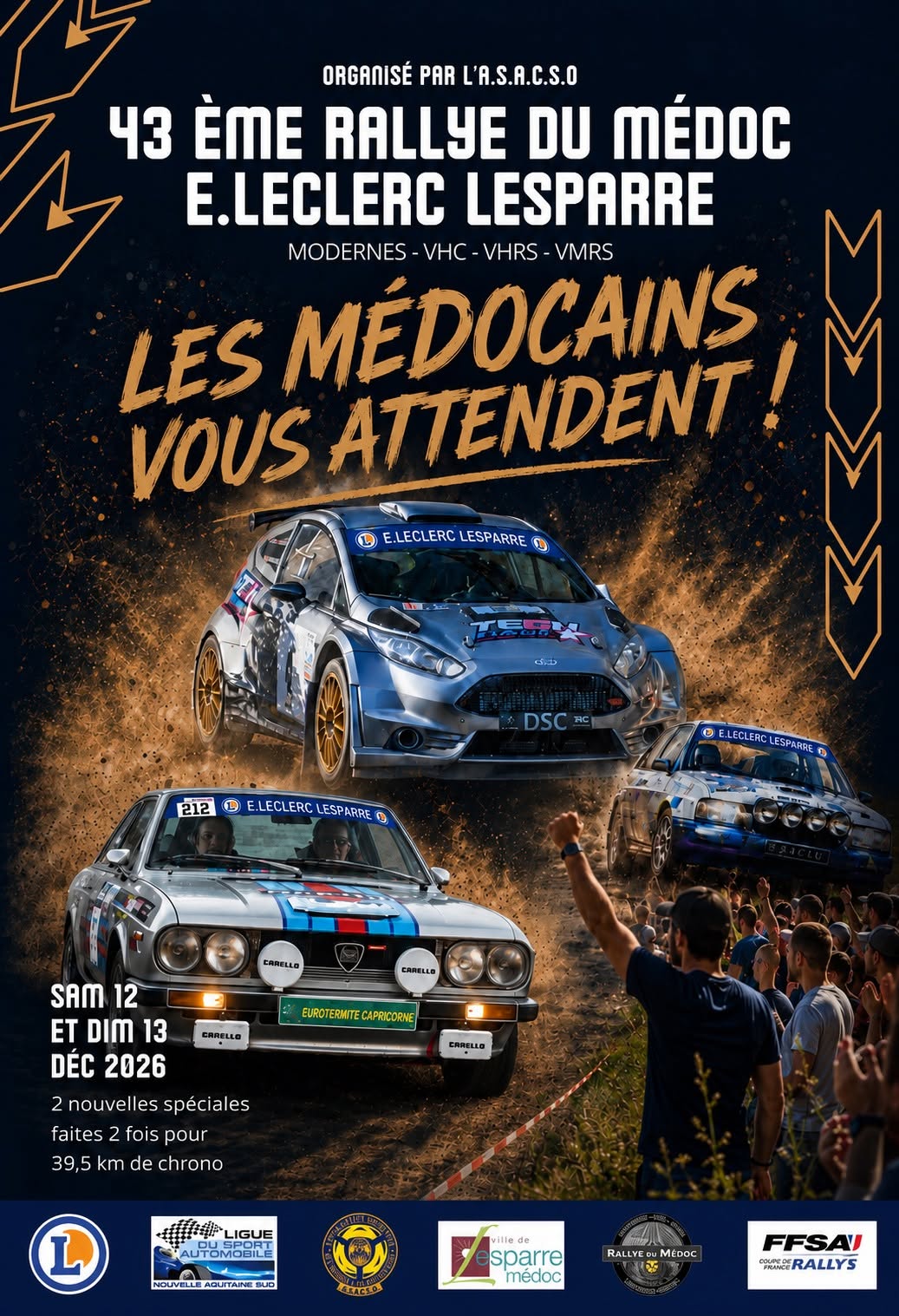 43ème Rallye du Médoc E.Leclerc