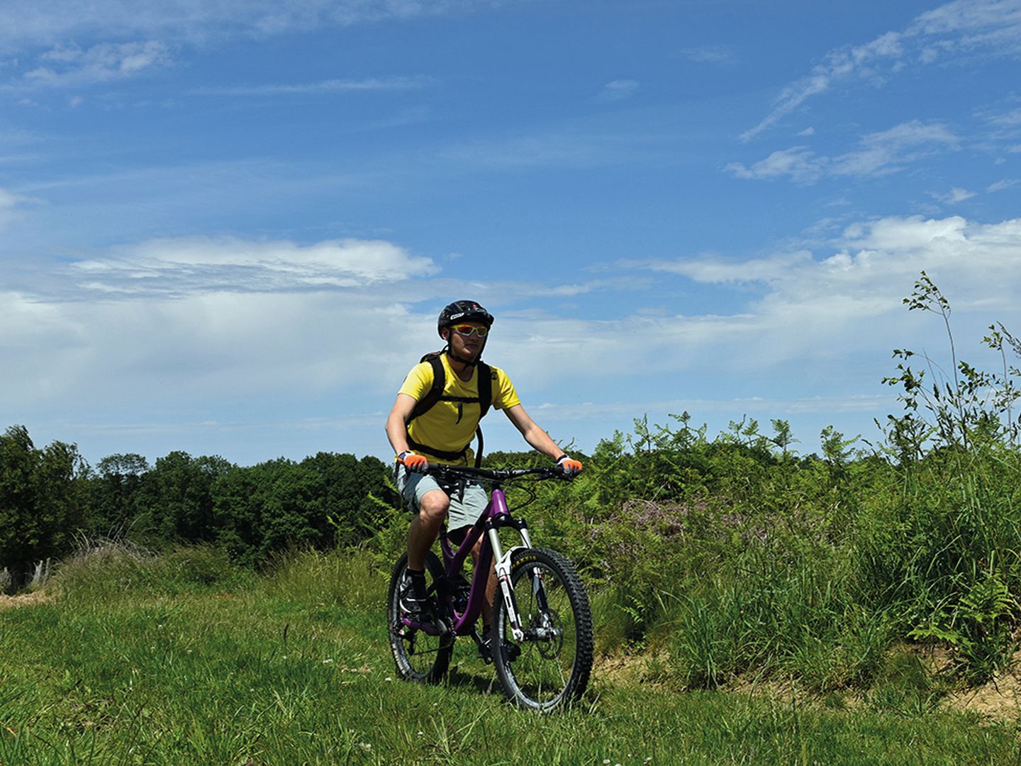 Le plateau du Louet à VTT