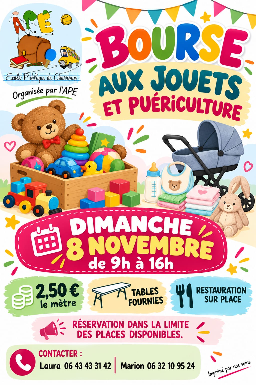 Bourse aux jouets et puériculture