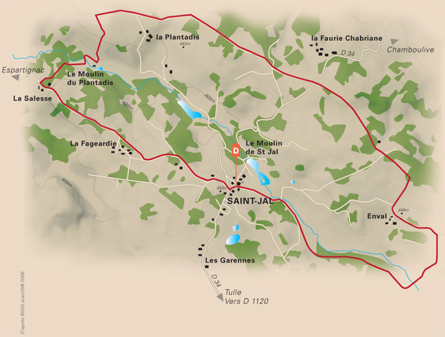 A travers feuillus et crêtes