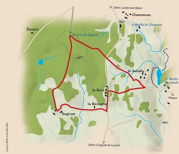 La croix de Sagiran