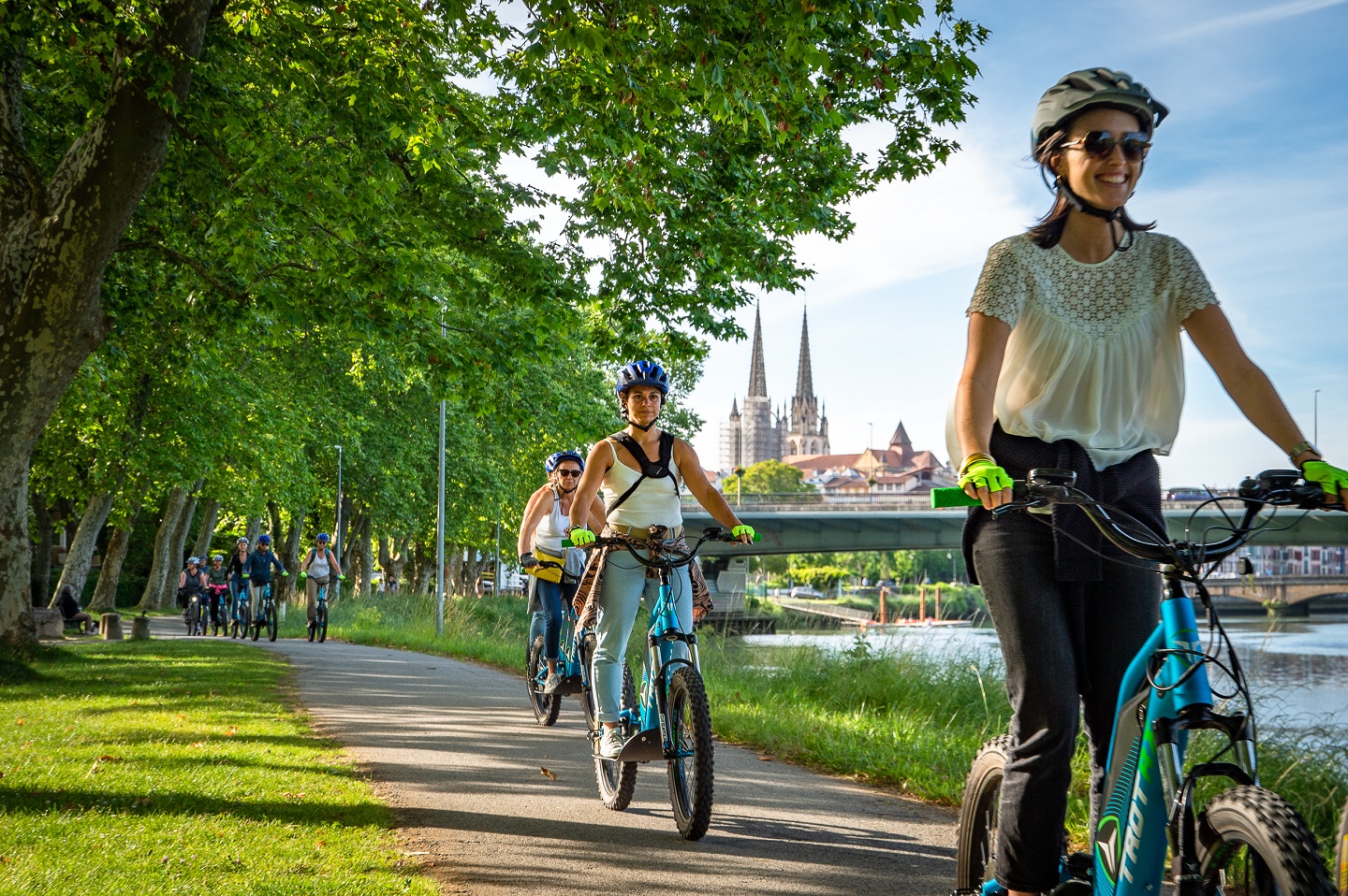 Trottinette Tapas à Bayonne: "Au fil de la Nive"
