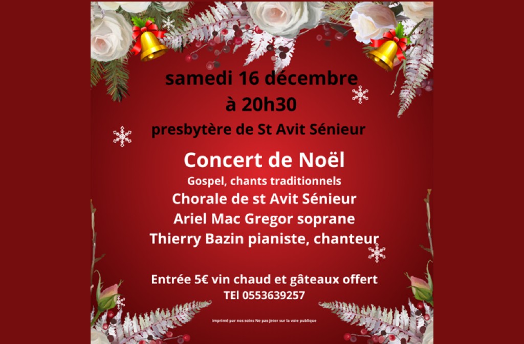 Concert de Noël par la Compagnie Estival