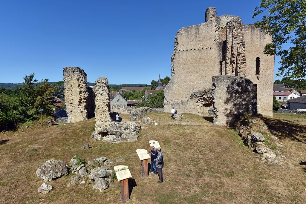 Vestiges du Château de Pierre D'Aubusson