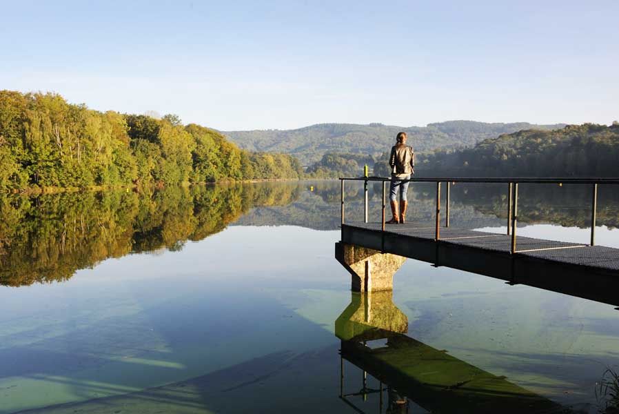 Baignade au plan d'eau de Jonas - Ambazac