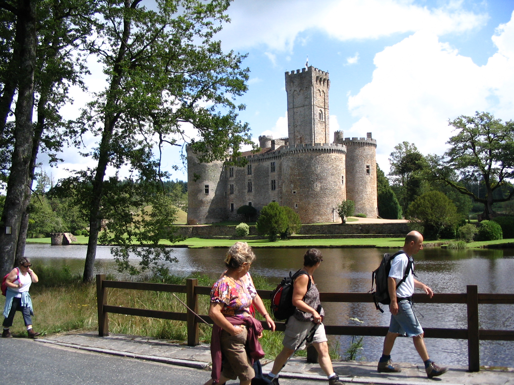 Sentier marche nordique Montbrun