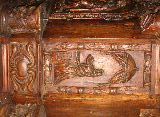 Tabernacle d'un retable du XVII°s (Eglise)
