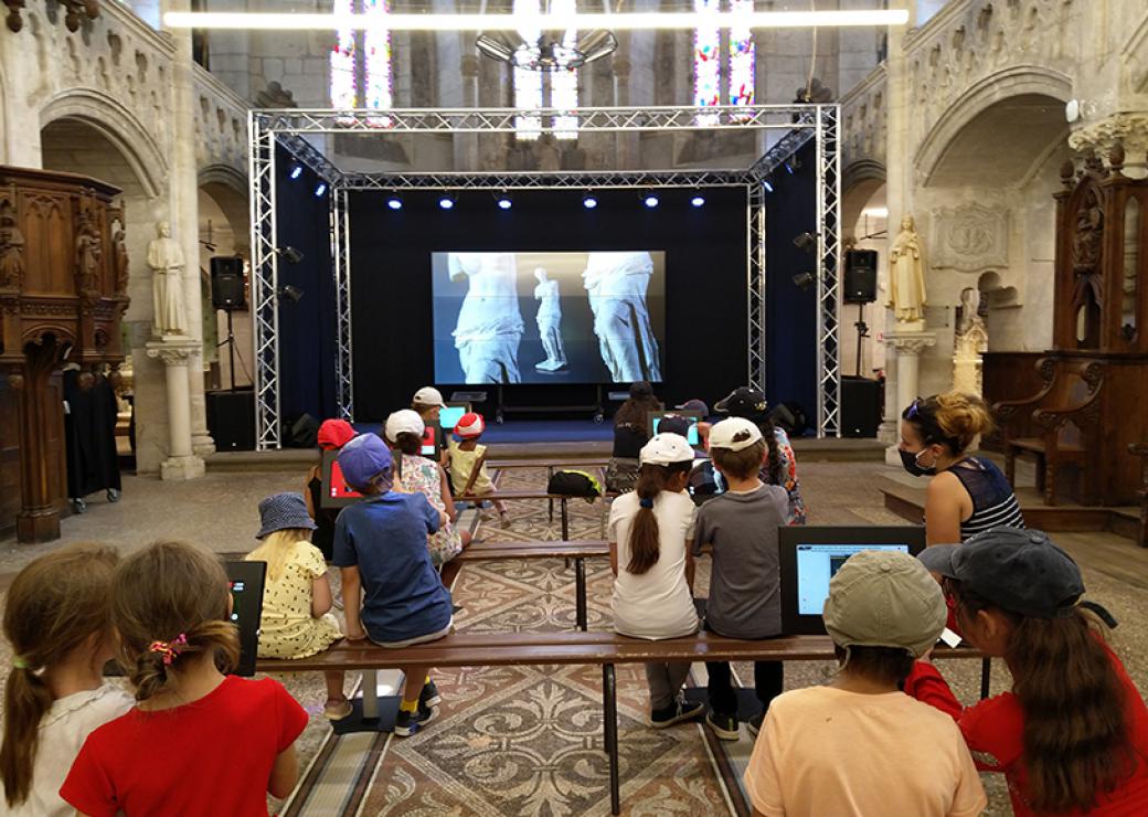 Micro Folie, un musée dans une chapelle