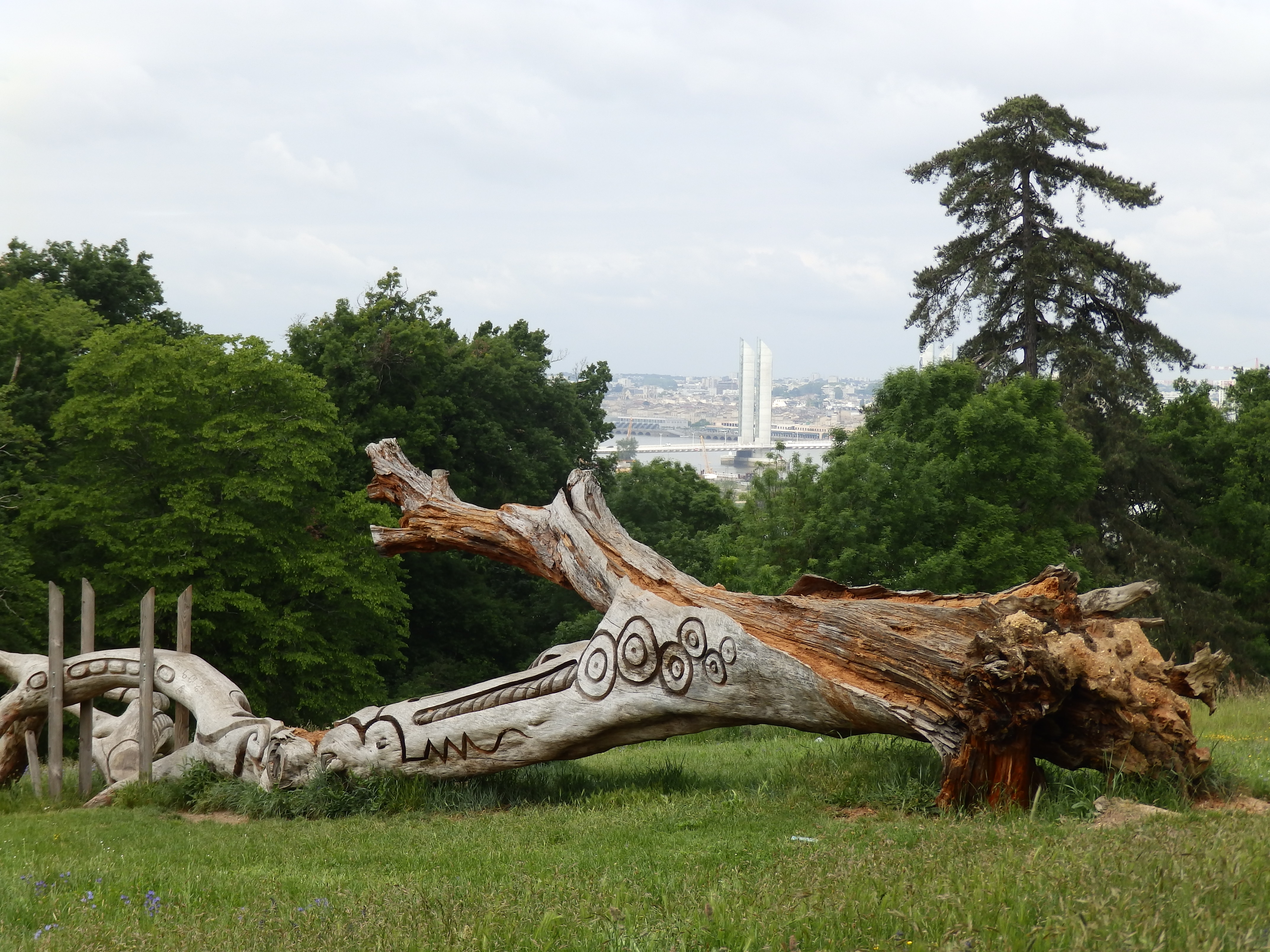 Balade à roulettes : Le parc Palmer - Impraticable