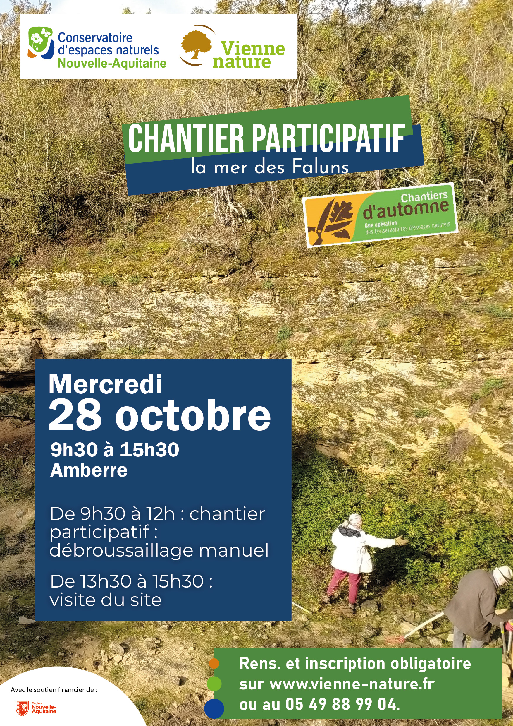 Chantier participatif et visite du site des Faluns d&rsquo;Amberre - photo 2