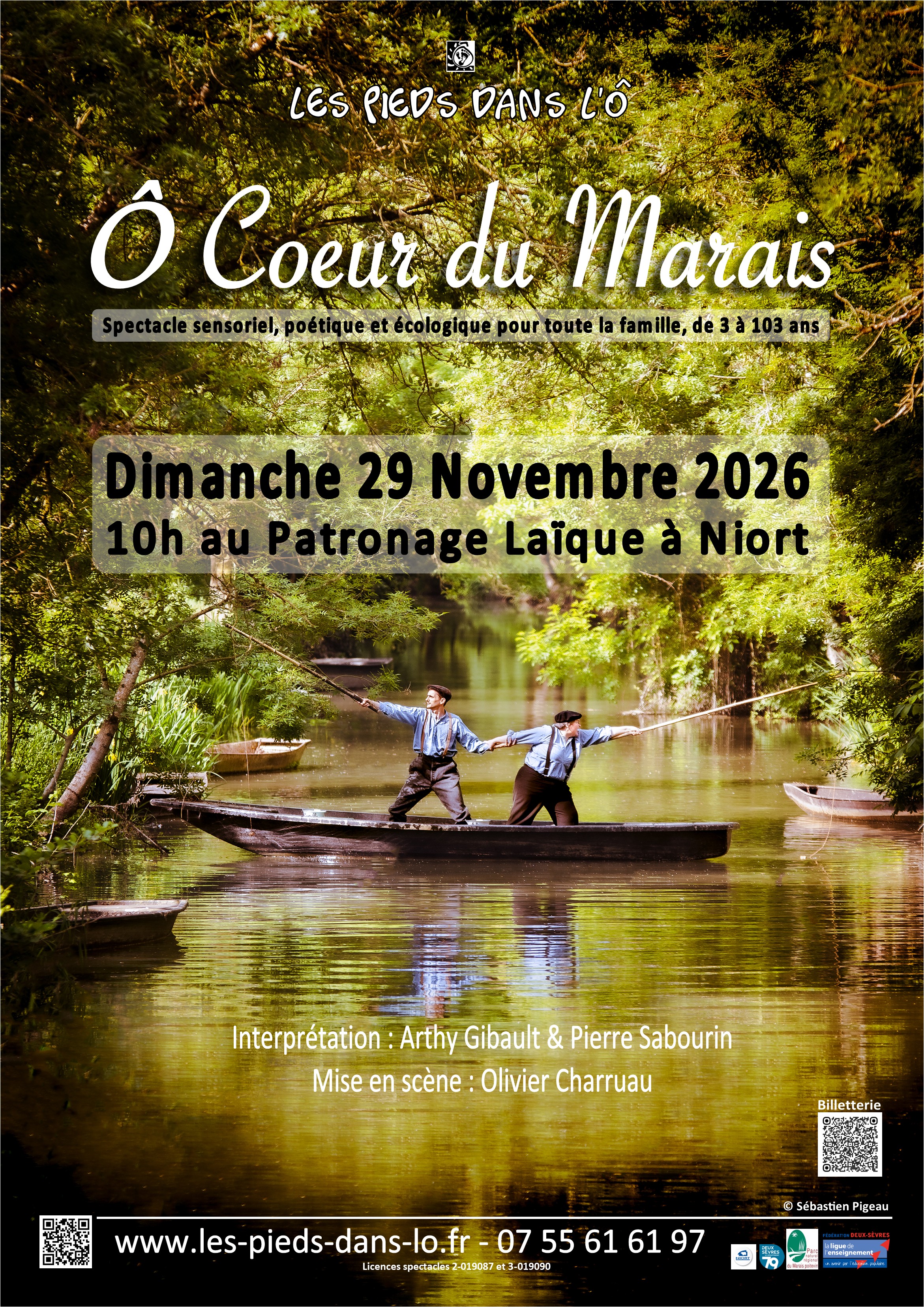 Spectacle "Ô Cœur du Marais" à Niort