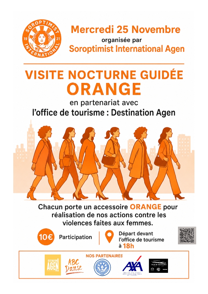 Visite guidée nocturne Orange