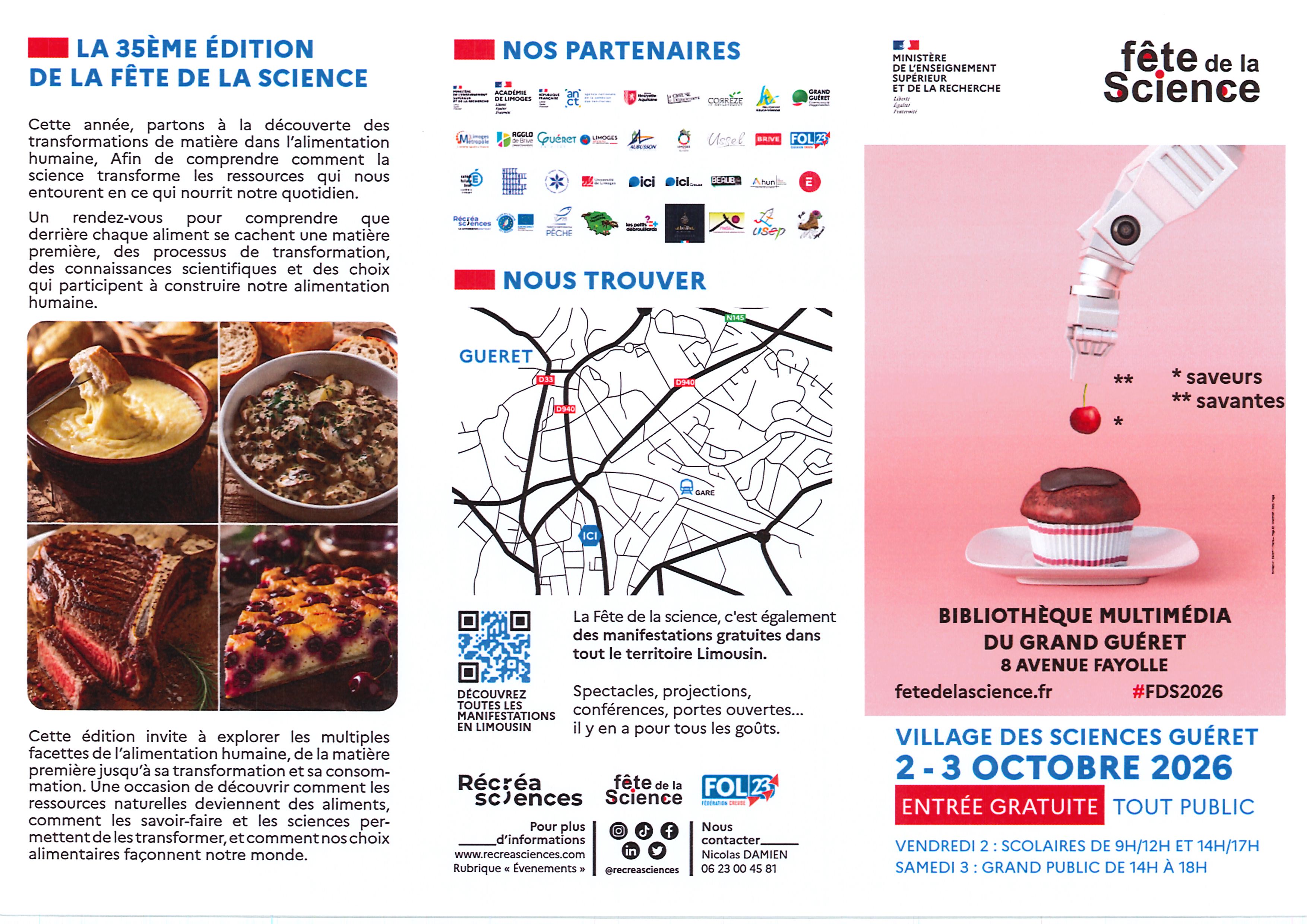 Fête de la science : village des sciences