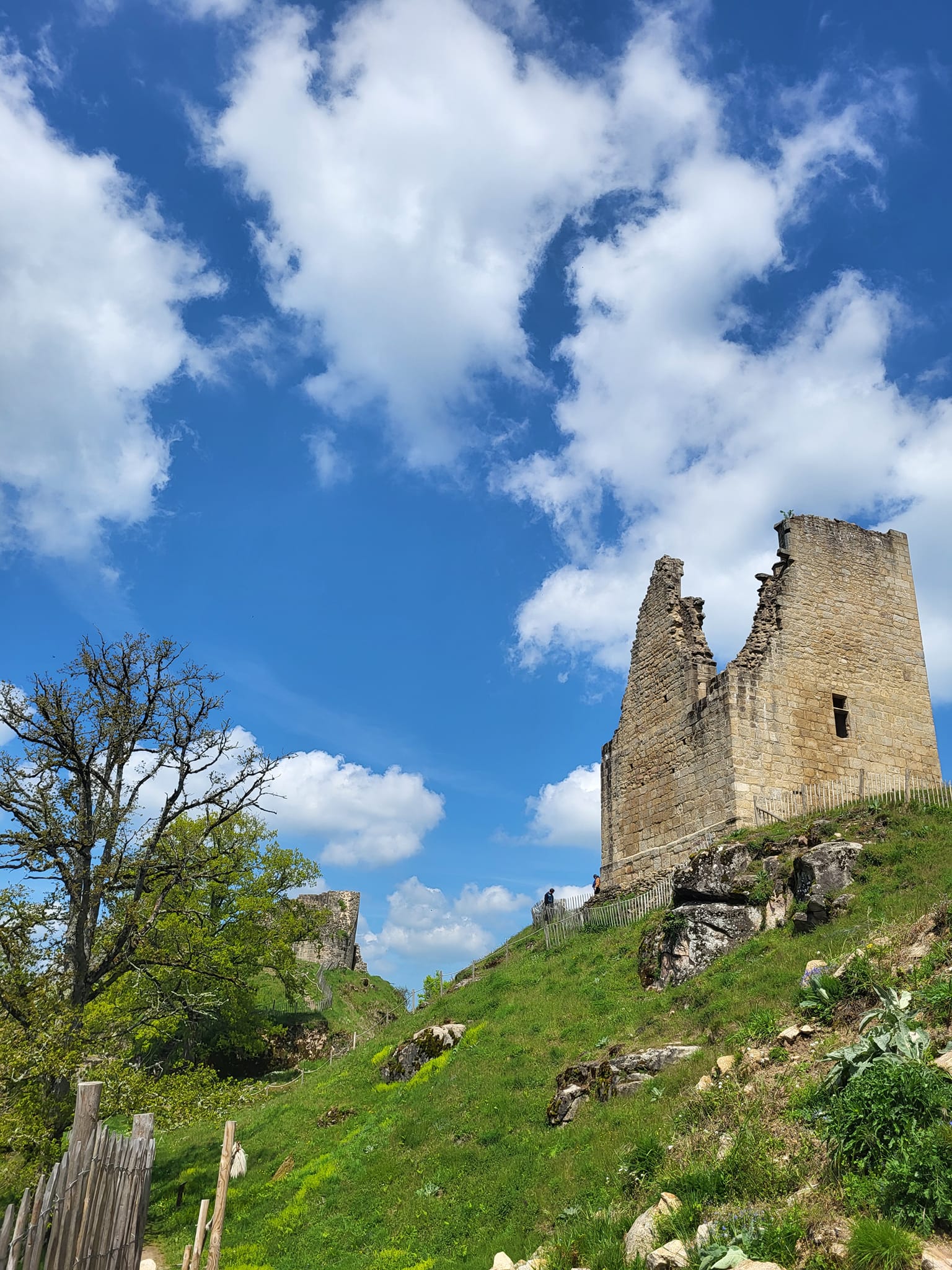 L'ancienne forteresse médiévale de Crozant