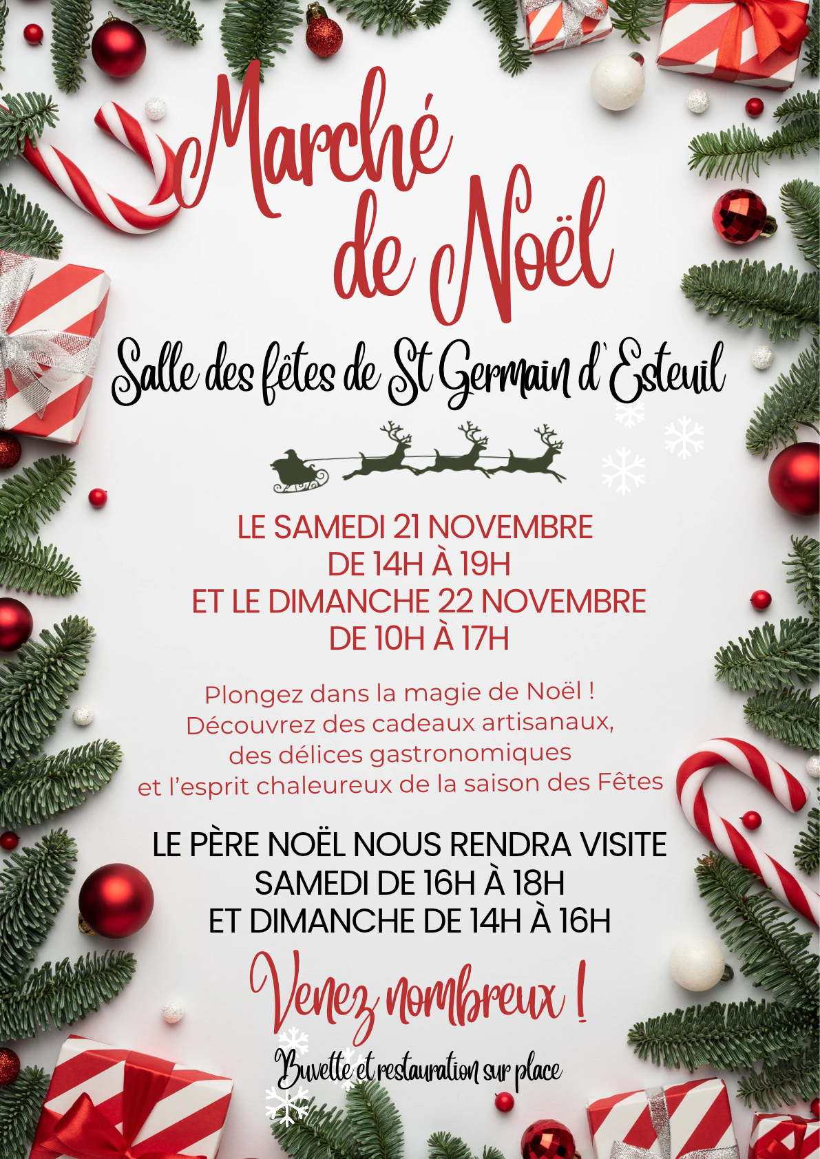 Photo de couverture - Marché de Noël du Comité des Fêtes