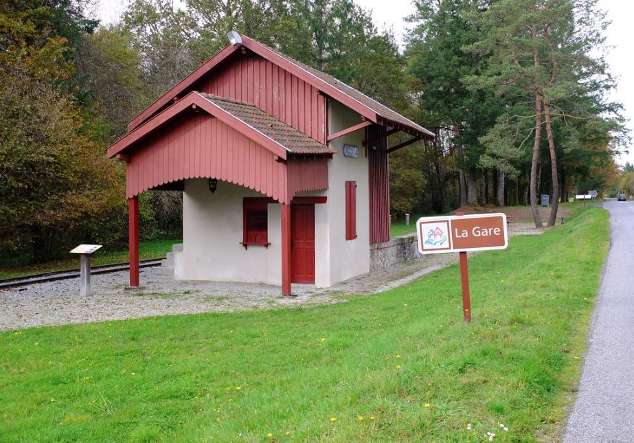 Gare du Transcorrézien de Chirac-Bellevue