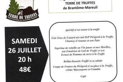 Dîner à la truffe 