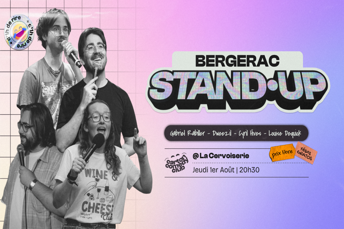 Soirée Stand-up, Carton Comedy Club | La Cervoiserie