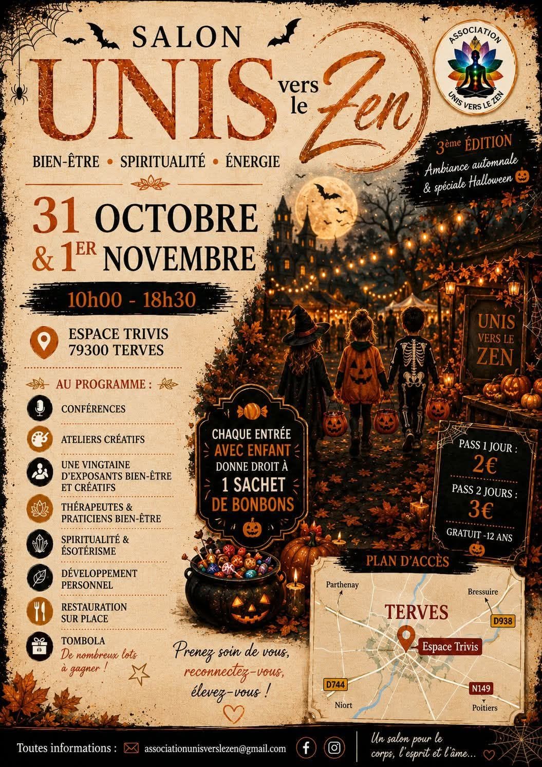 Salon - Unis vers le zen