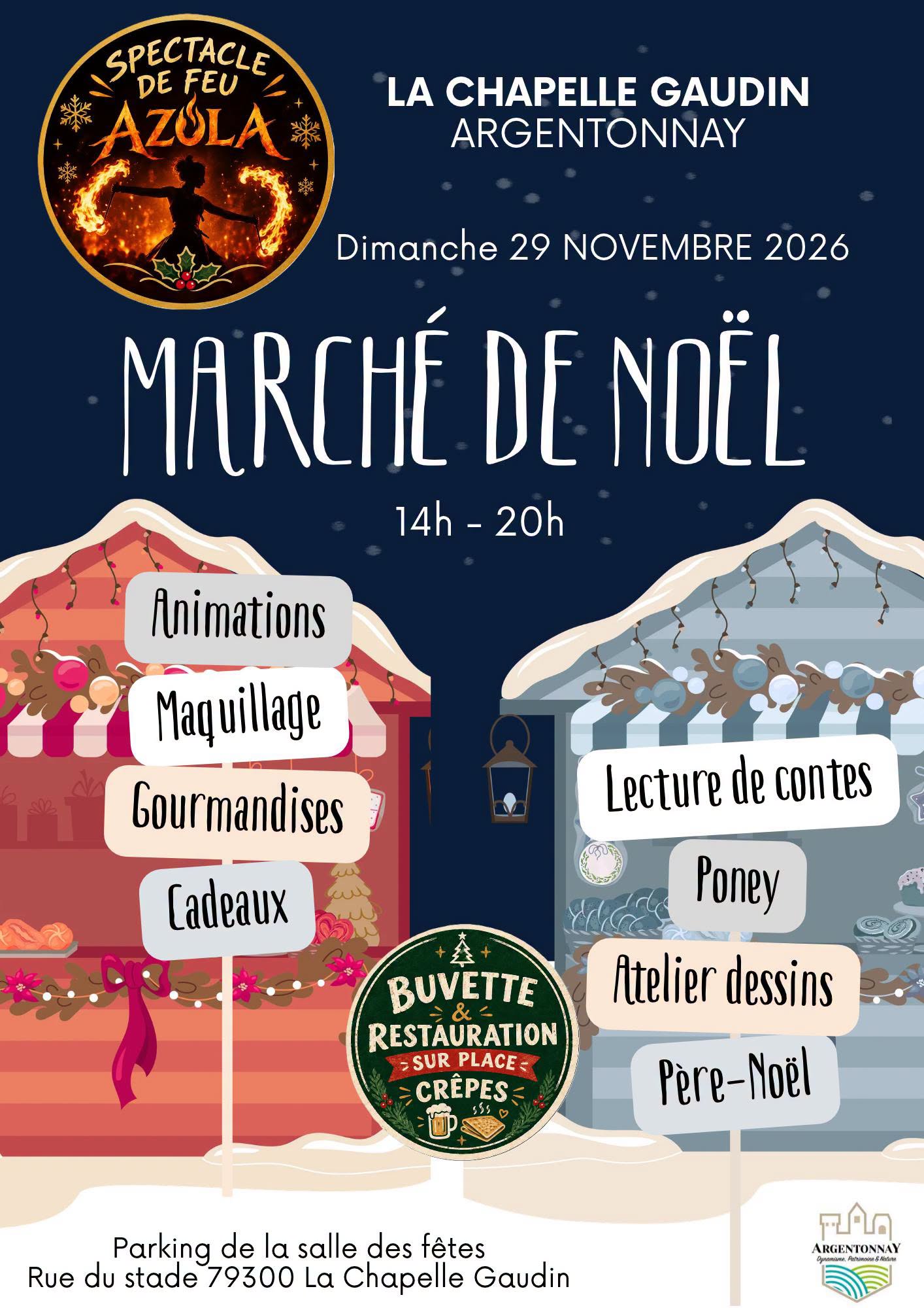 Photo de couverture - Marché de Noël - La Chapelle Gaudin