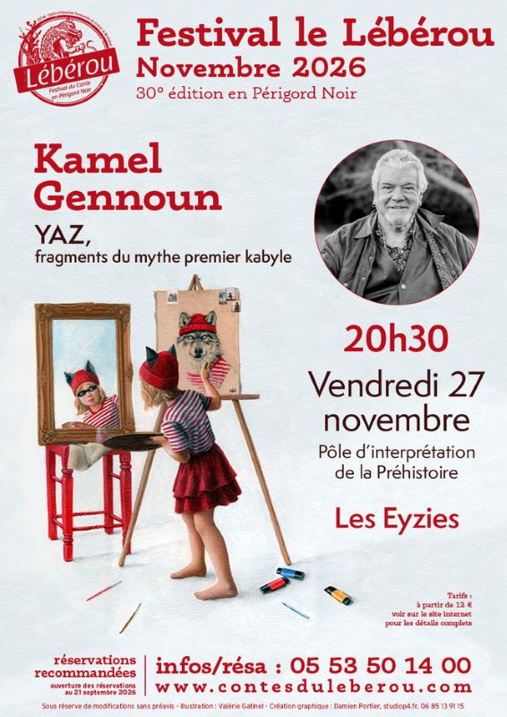 Festival Le Lébérou - YAZ - fragments du Mythe premier Kabyle (Kamel Guennoun)