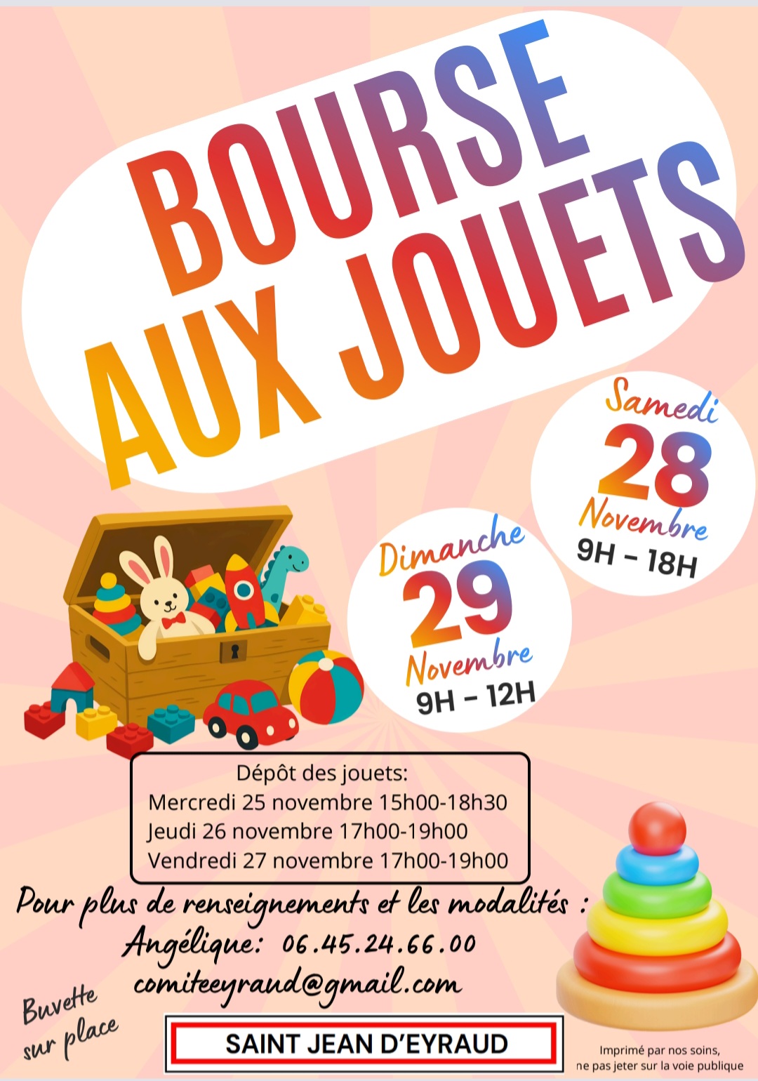 Bourse aux jouets — Eyraud-Crempse-Maurens