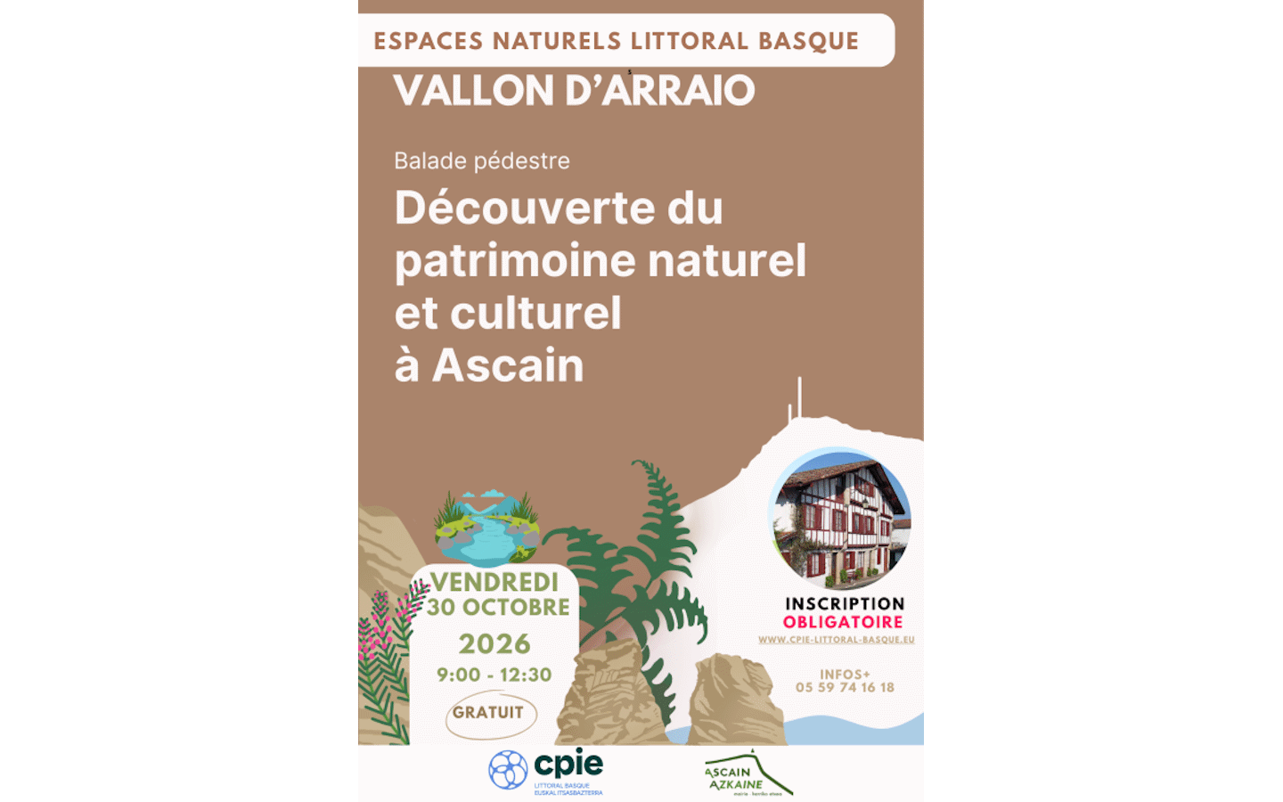 Balade : Le vallon d'Arraio, découverte du patrimoine naturel et culturel