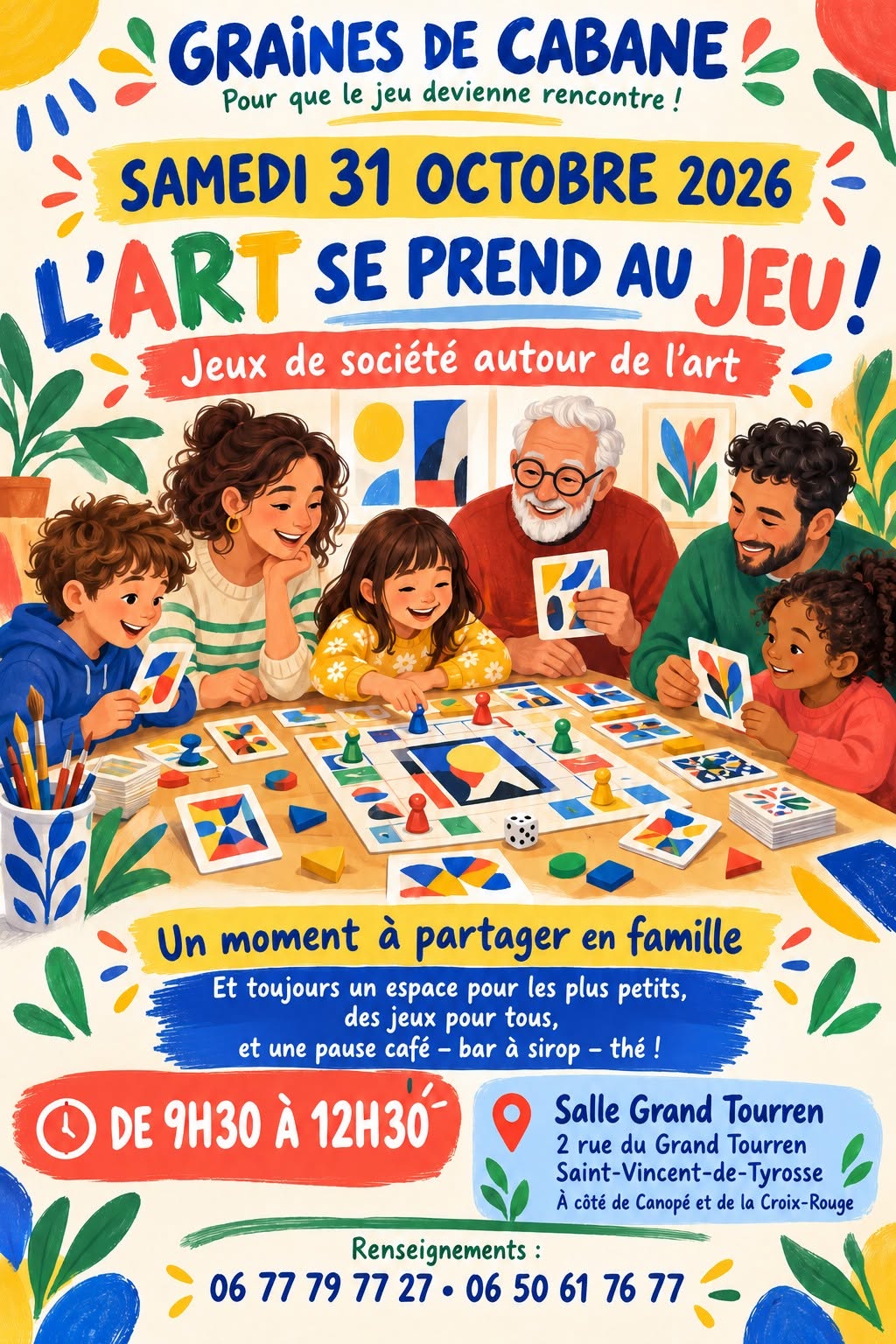 Animation jeux en famille