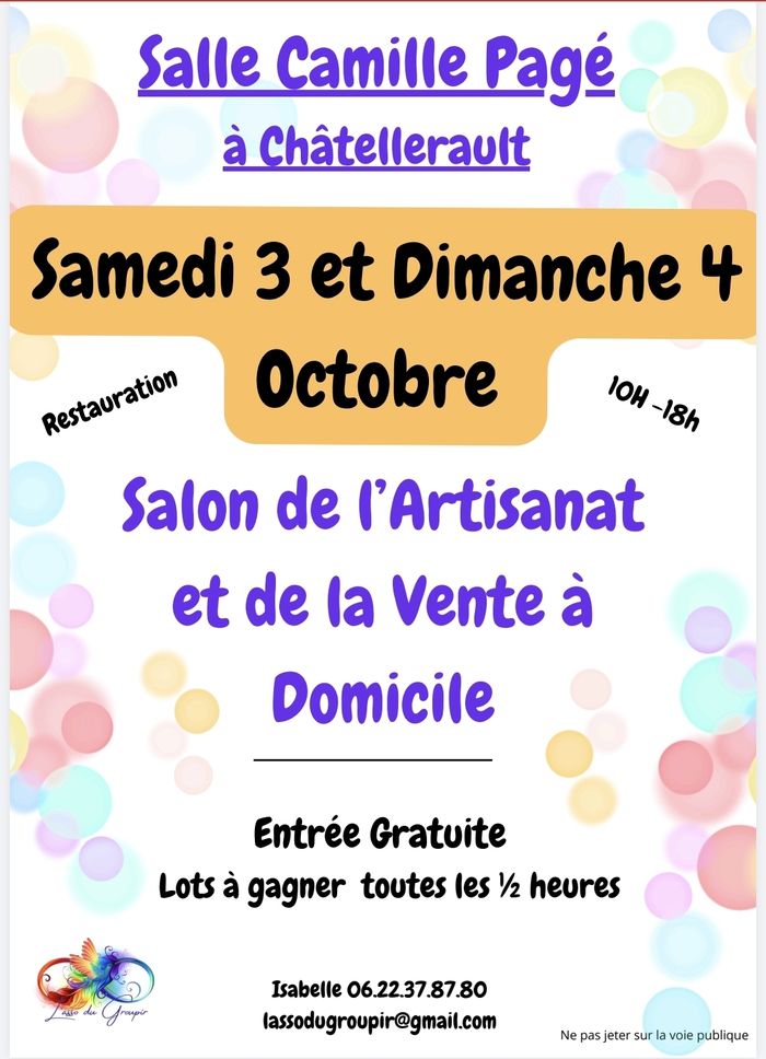 6ème salon de l'Artisanat et des Vendeurs à Domicile