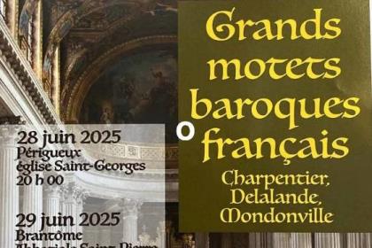 Concert: grands motets baroques français 