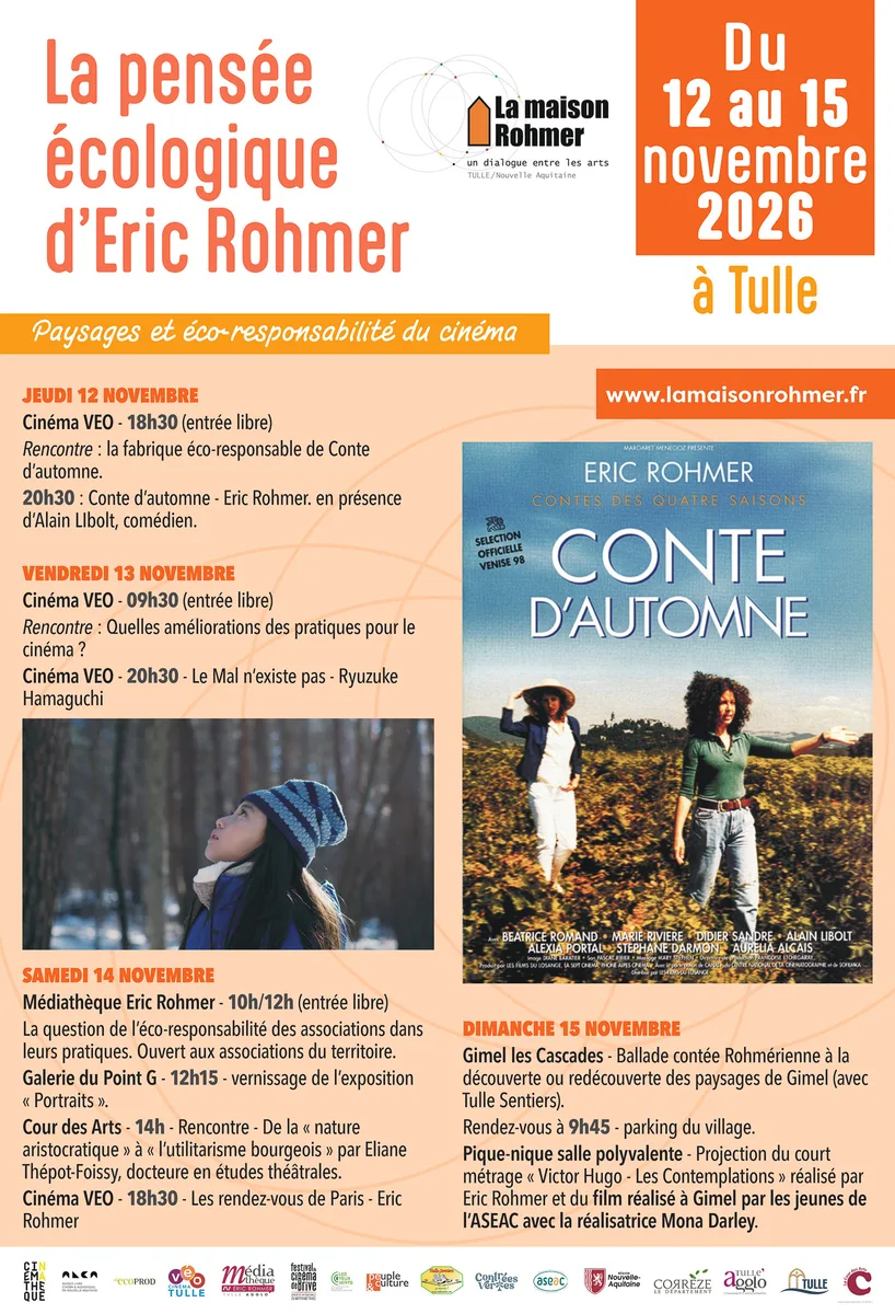 Semaine Eric Rohmer : projection "Les rendez-vous de Paris"