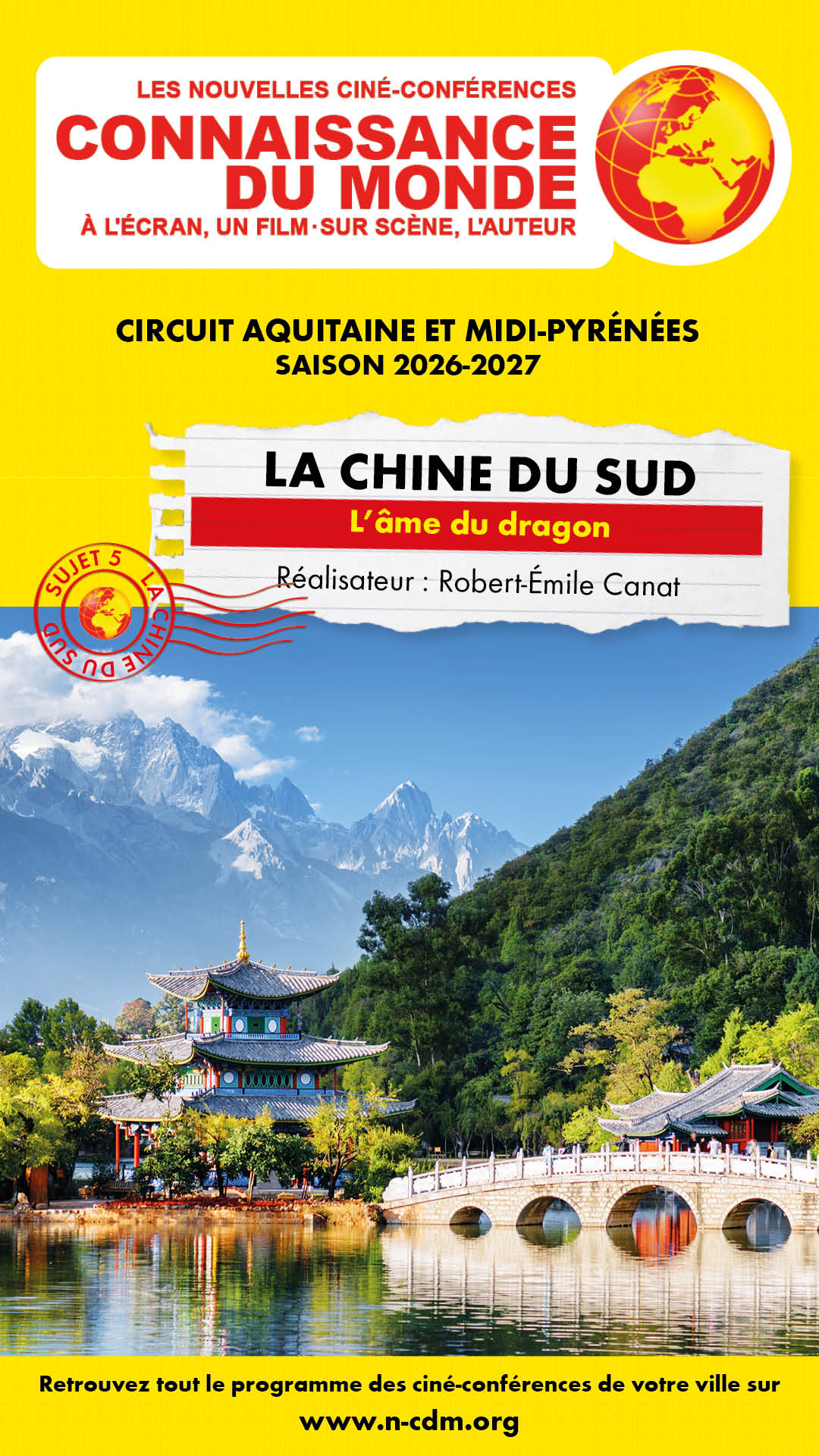 Ciné-conférence Connaissance du monde - La Chine du Sud