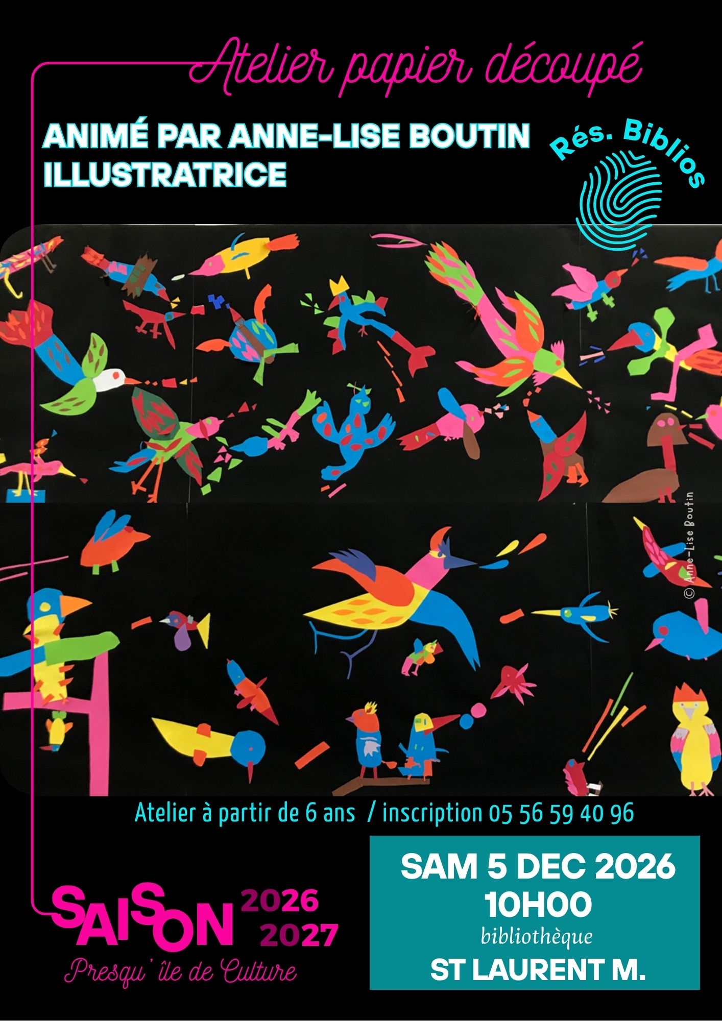 Atelier papier découpé