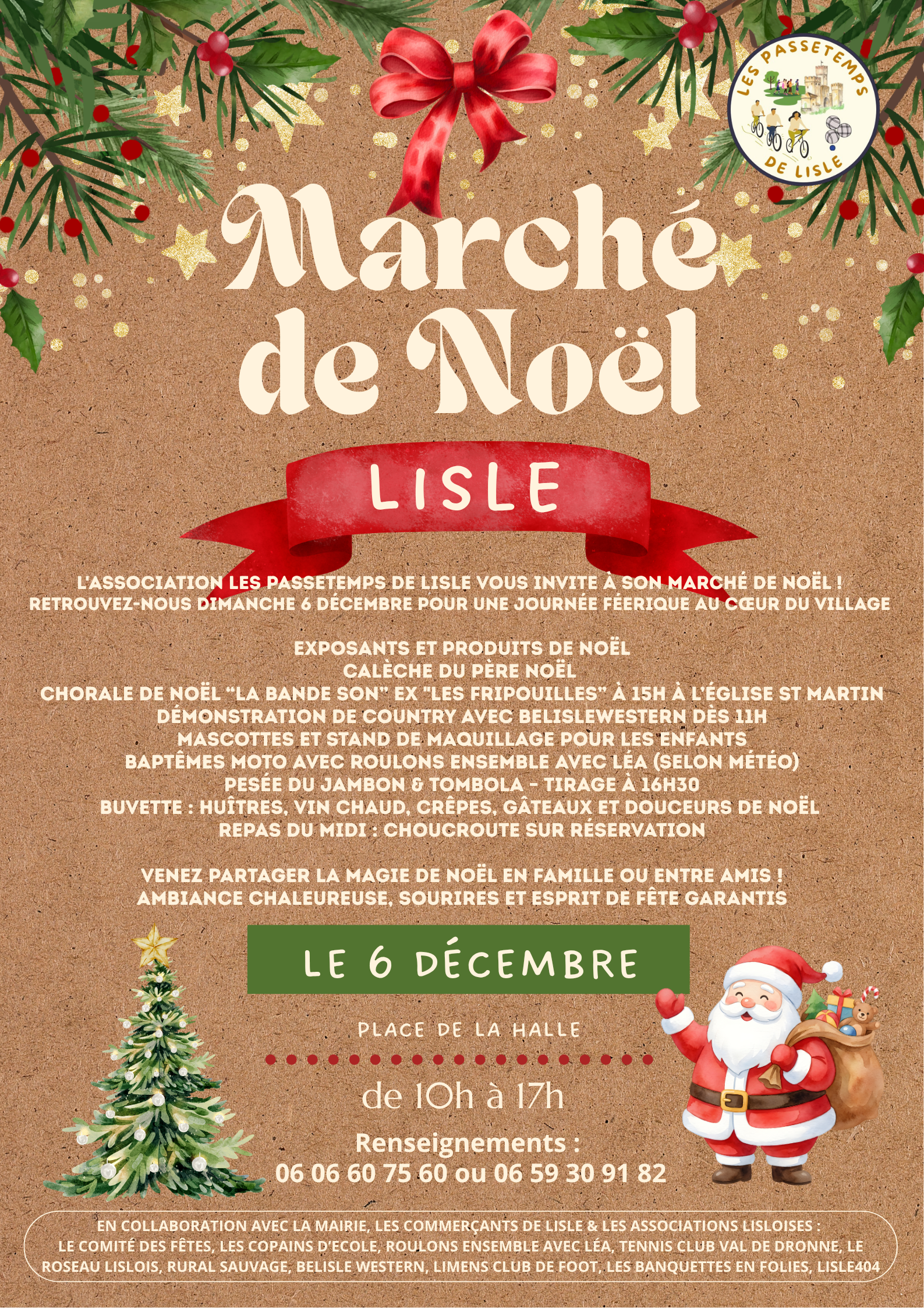 Photo de couverture - Marché de Noël de Lisle